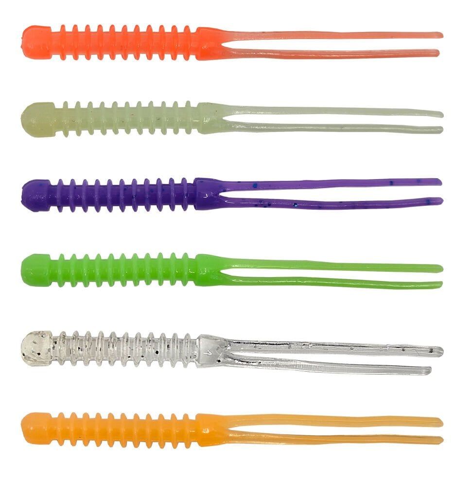 Kendo Killer Worm Lrf Silikonu 5,5cm 12 Adet Light Orange