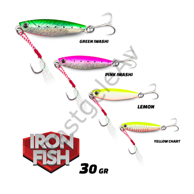 Fujin Iron Fish 30gr 72mm Jig Yem