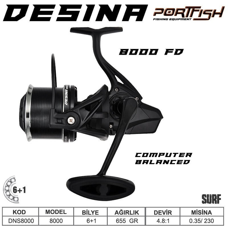 Portfish  Desina 8000 Olta Makinası