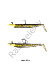 Fujin Zand Eel 11cm 7gr-14gr Double Body+Head Silikon Balık