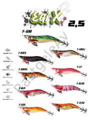 Fujin EgiX 2.5 10gr Kalamar Zokası