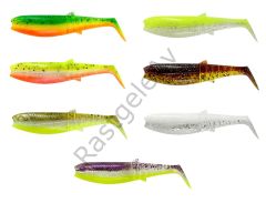 Savage Gear Cannibal Shad 8cm 5gr Flou Yellow Glow