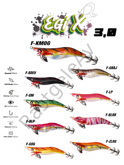 Fujin EgiX 3.0 16.4gr Kalamar Zokası