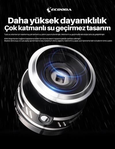 Ecooda Black Hawk III 5000 Olta Makinesi