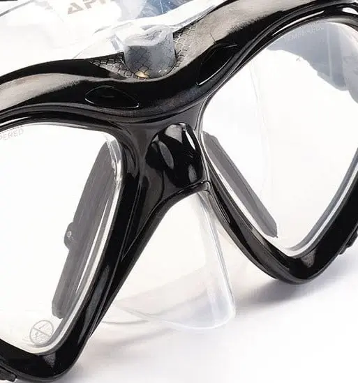 Apnea Wiper Black Maske ve Apnea Wave Full Black Şnorkel Set