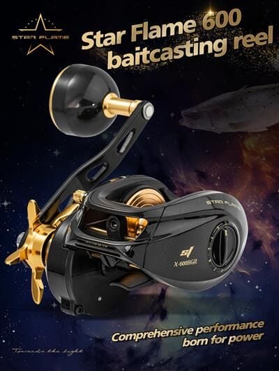 Ecooda Star Flame 600HGL Bait Cast Olta Makinesi