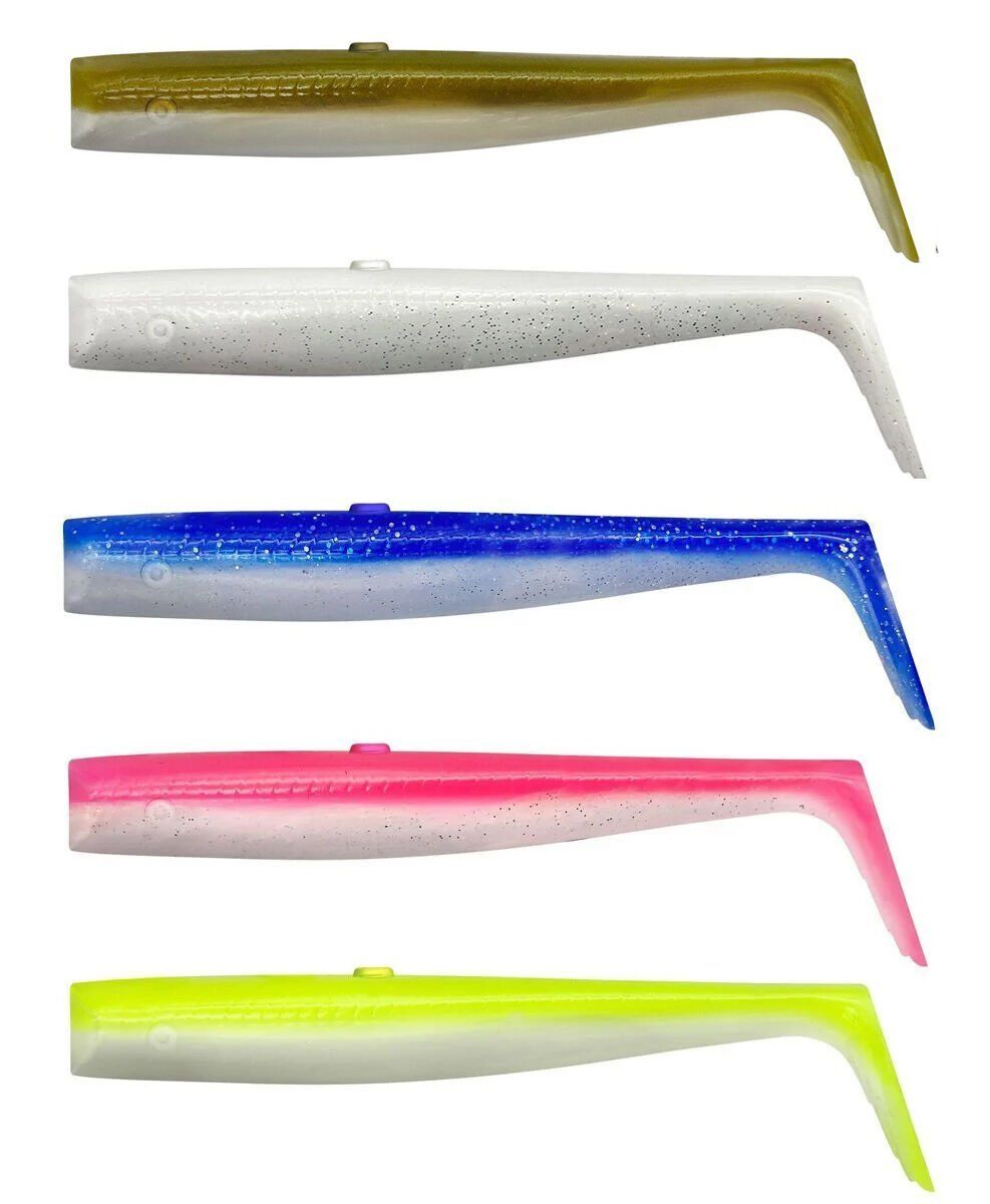 Savage Gear Sandeel V2 Tail 14cm 23gr 5-PCS Lemon Back