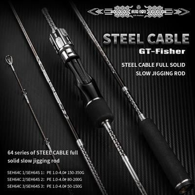 Ecooda GT-Fisher Steel Cable 193cm 80-200 Slow Jigging Kamisi