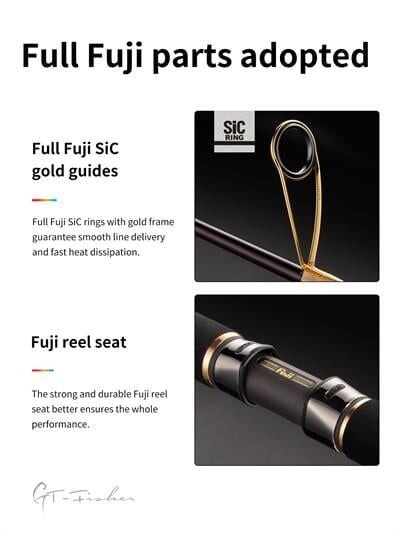 Ecooda GT-Fisher Rainbow 2 183cm 100-200gr Slow Jigging Kamışı