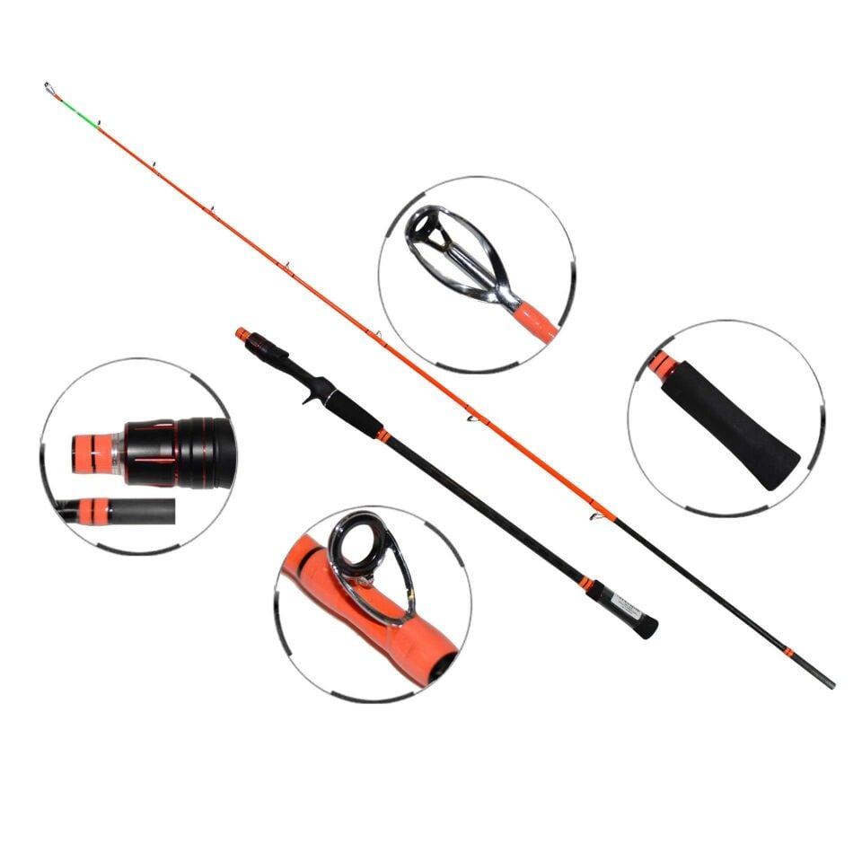 Captain 1431 Corrento Jigging 189cm 2 Parça Slow Jig Kamışı 100-250