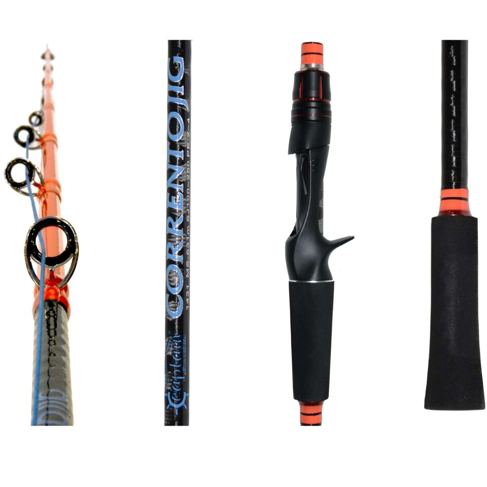 Captain 1431 Corrento Jigging 189cm 2 Parça Slow Jig Kamışı 100-250