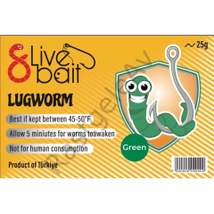 Live Bait Canlı Çin Kurdu 3 paket