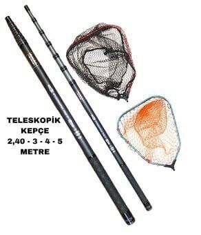 Balza Vidalı Carbon Sap Misina Ağ Kepçe 5 Mt