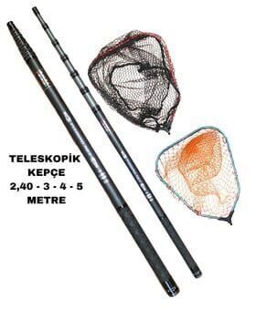 Balza Vidalı Carbon Sap Misina Ağ Kepçe 5 Mt