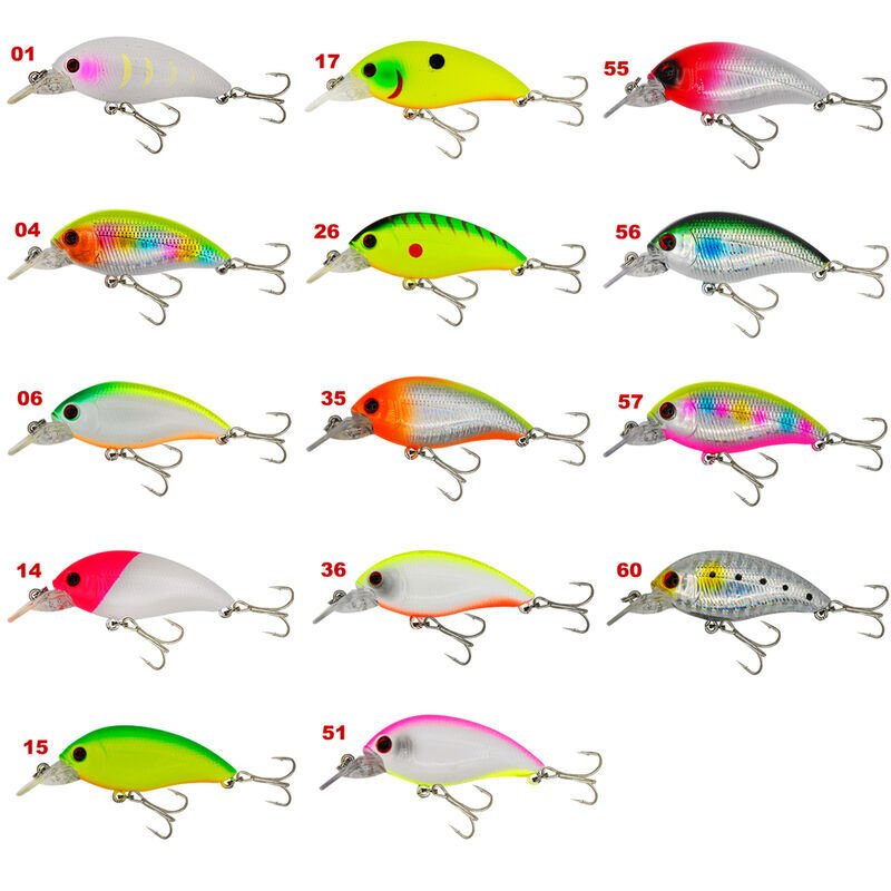 Wily Coupe 5,3 cm Maket Balık 8 gr (0-0.8M)