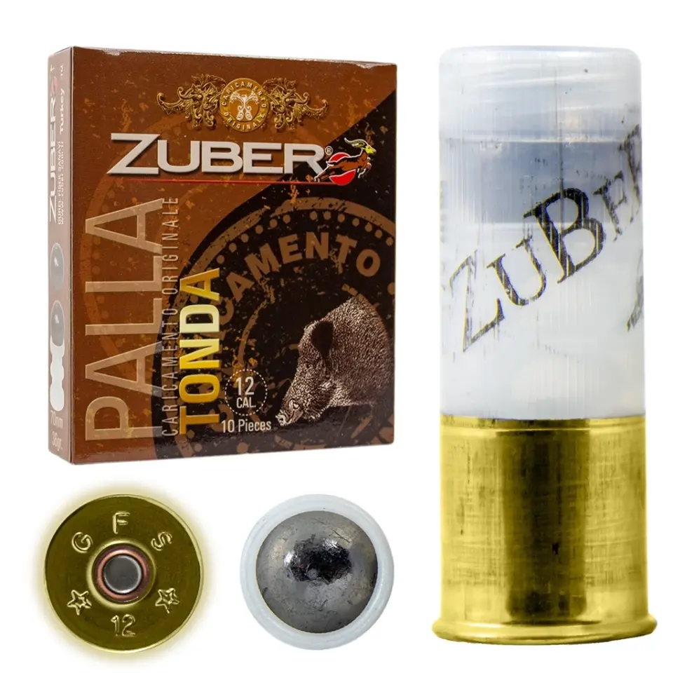 Zuber Tonda Palla 12 Kalibre Tek Kurşun