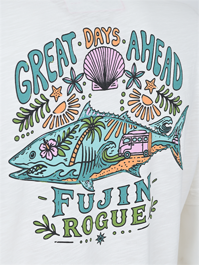 Fujin S26 Hawaii T-Shirt Ecru
