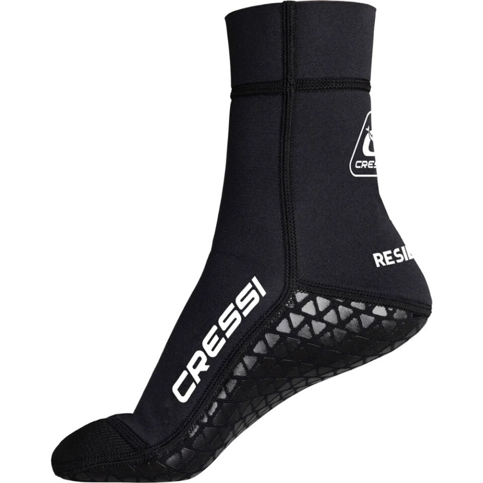 Cressi Resilient Pro Dalış Çorabı BLACK - 3MM - M