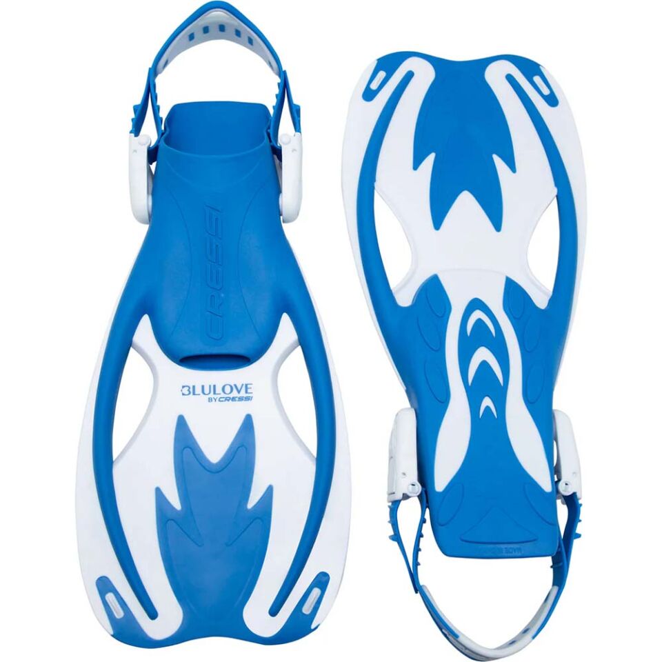 Cressi Rocks Çocuk Dalış Paleti BLUE/WHITE - L/XL