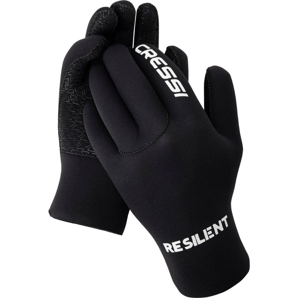 Cressi Resilient Dalış Eldiveni BLACK - 2MM - XL
