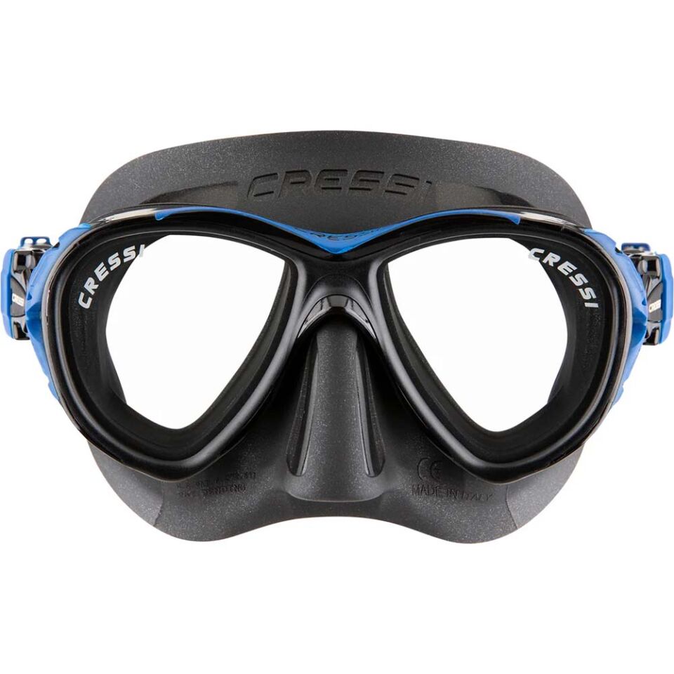 Cressi Naxos Dalış Maskesi BLACK/BLUE