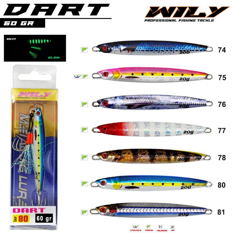 Wily Dart Jig 60 gr