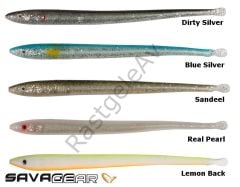 Savage gear LB Sandeel Slug 16.5 cm 5 Adet Suni Yem