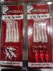 Naniwa Osaka Shi V8 LRF Silikon Yem 80mm 5,5gr