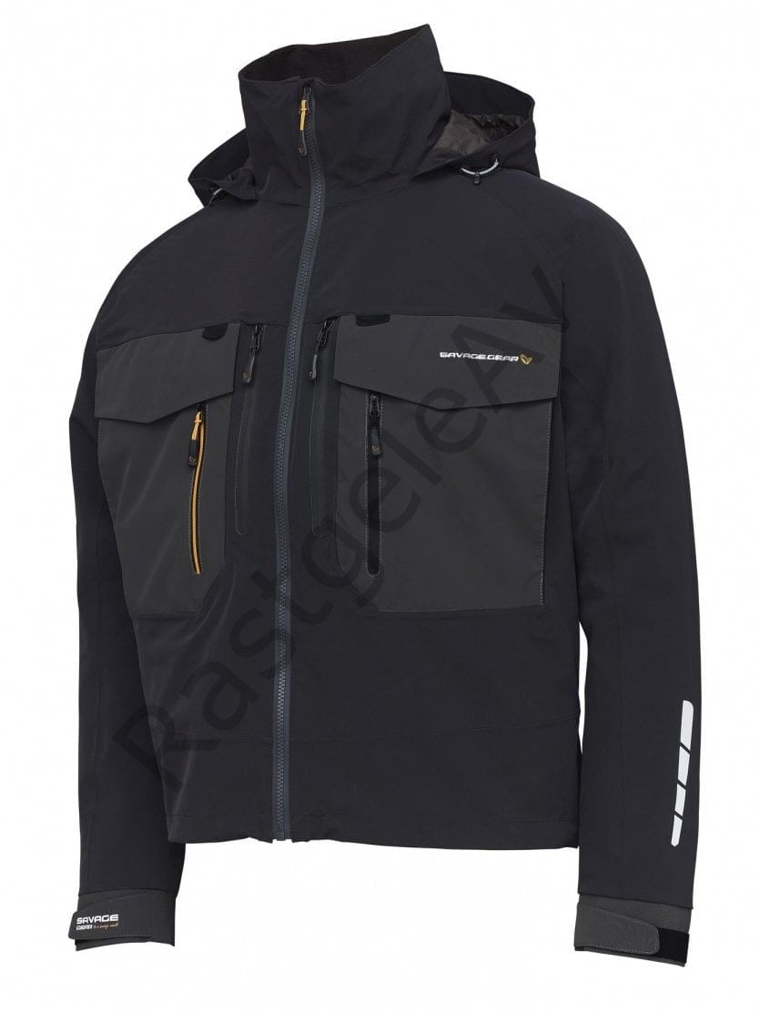 Savage Gear SG6 Wading Jacket Black/Grey L