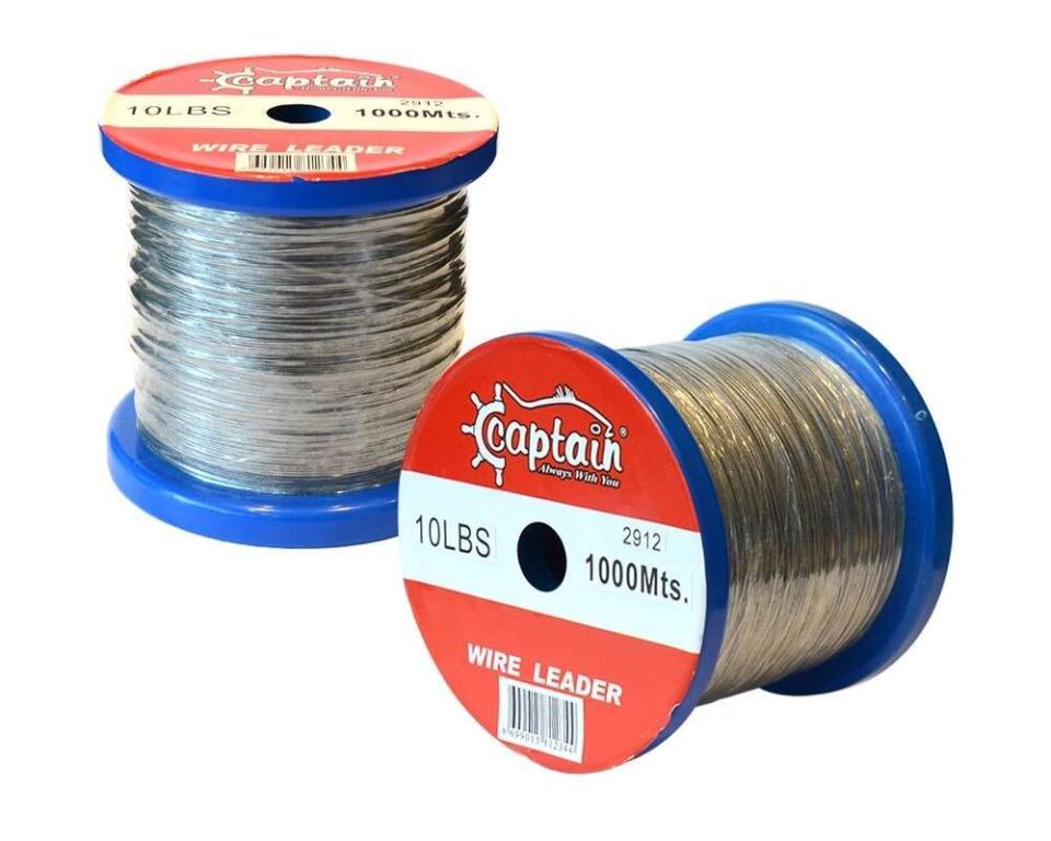 Captain Çelik Tel 1000mt Steel Wire Leader Standart - 25 LBS