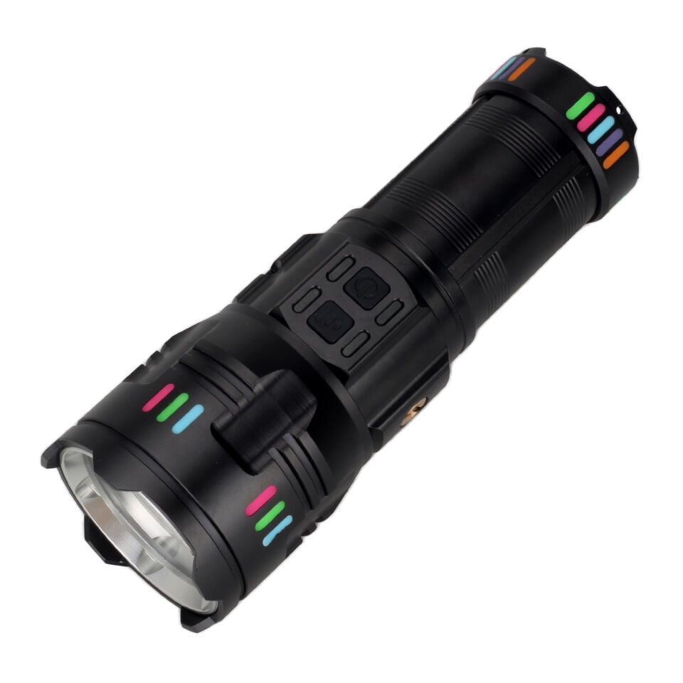 Panther 50W PT-4117 Ultra Güçlü Lazer LED Profesyonel El Feneri