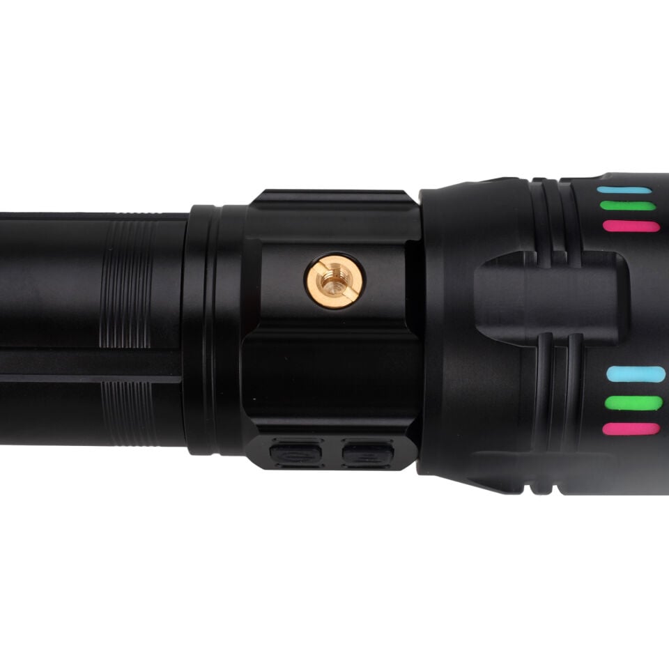 Panther 50W PT-4117 Ultra Güçlü Lazer LED Profesyonel El Feneri