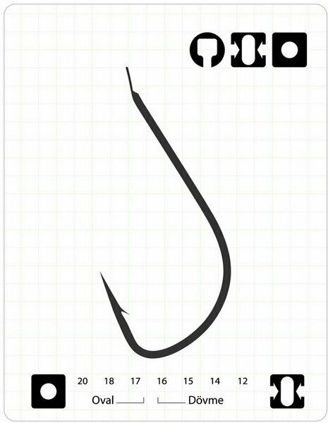 Fudo 1200-18 Sode Nikel İğne