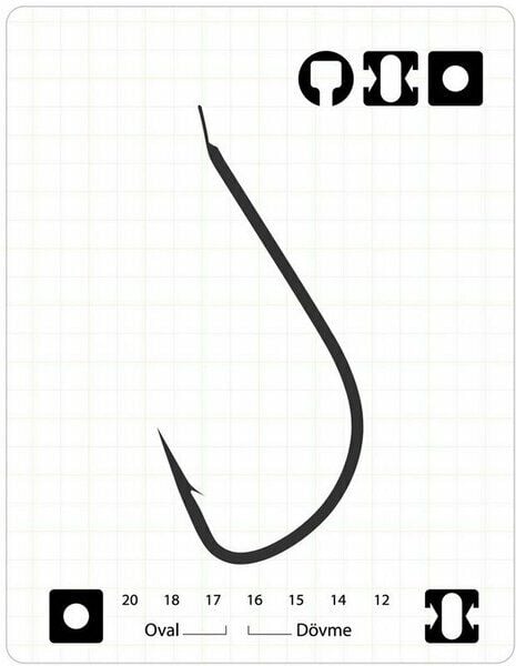 Fudo 1200-18 Sode Nikel İğne