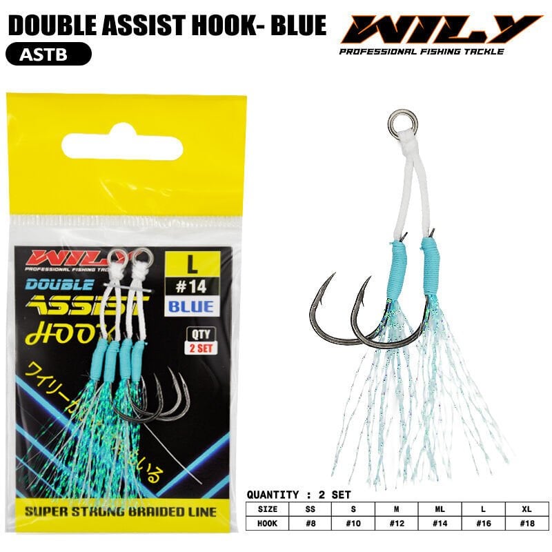 Wily Double Assist İğne Mavi