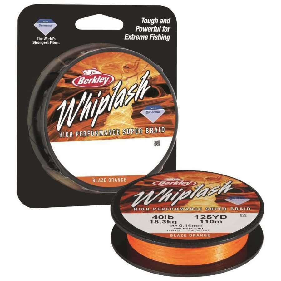 Berkley Whiplash İp Misina ORANGE - 0.28MM - 220MT - 44.9KG