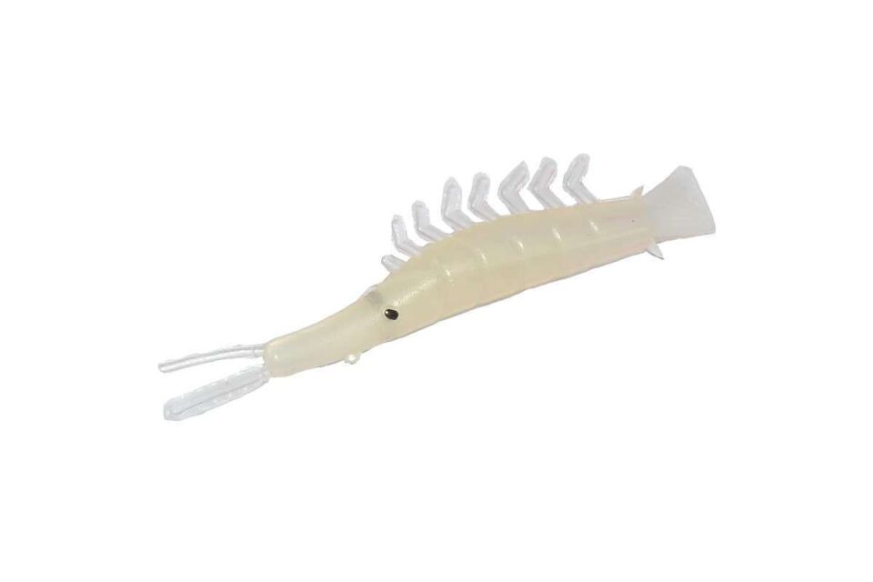 Captain 3052 Silikon Karides 6cm Suni Yem 5li Paket 002