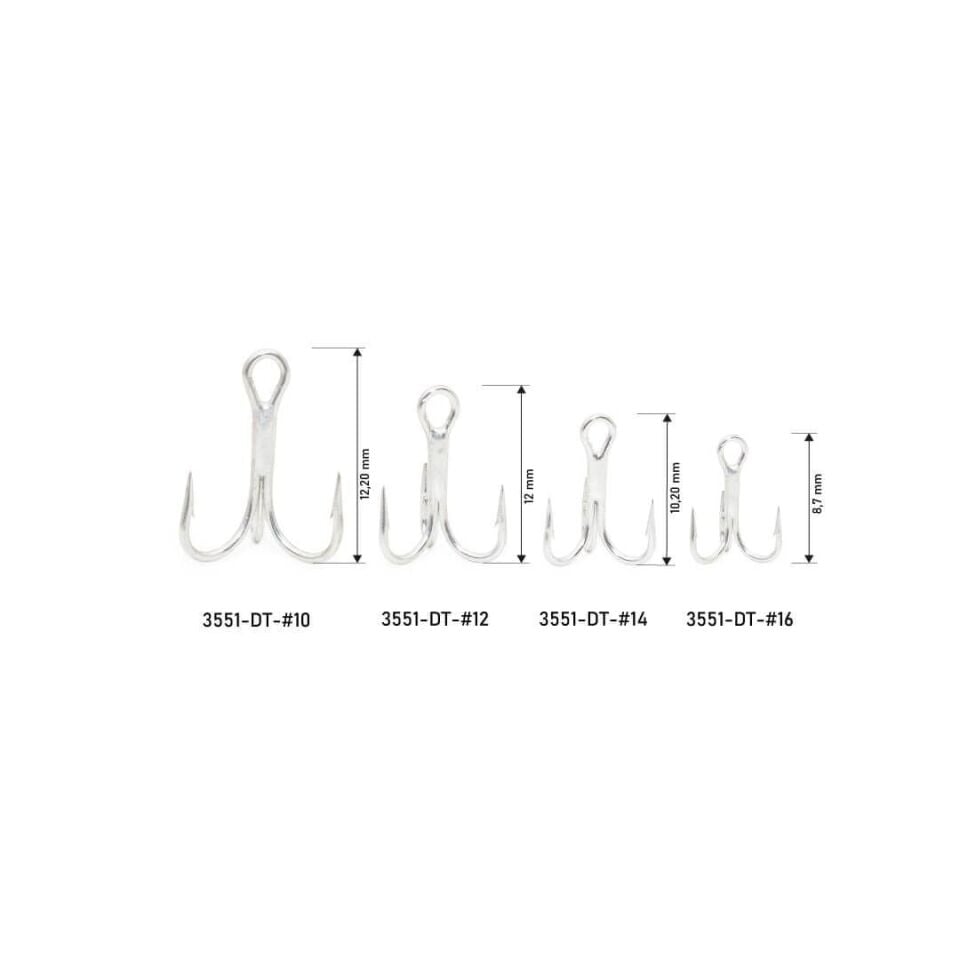 Hanfish Sharp Hook Üçlü İğne
