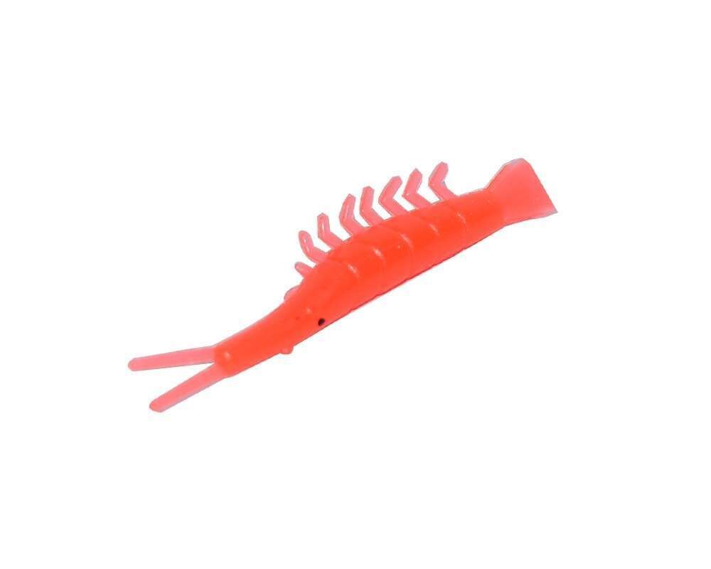 Captain 3052 Silikon Karides 6cm Suni Yem 5li Paket 003