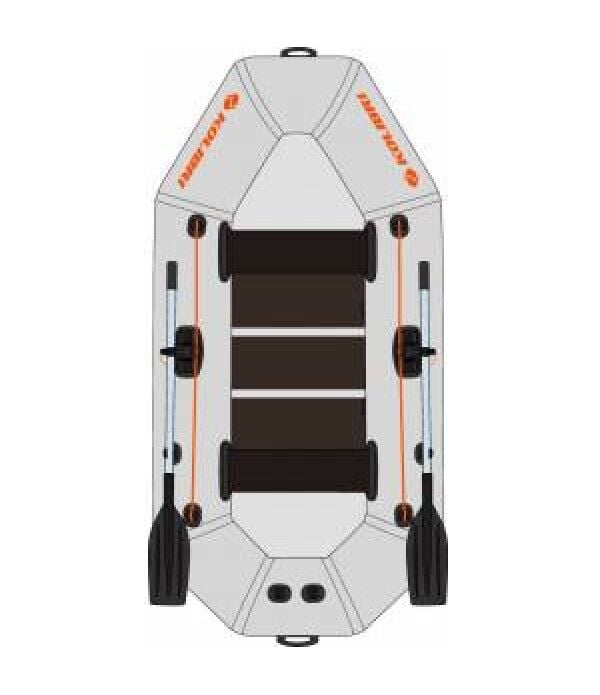 Kolibri BOT K-240T Profesyonel Izgara Tabanlı Şişme Bot Grey(Gri)