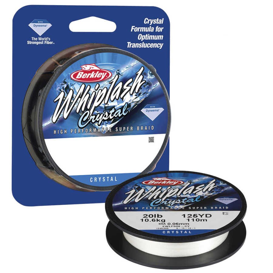 Berkley Whiplash İp Misina CRYSTAL - 0.12MM - 270MT - 16.7KG
