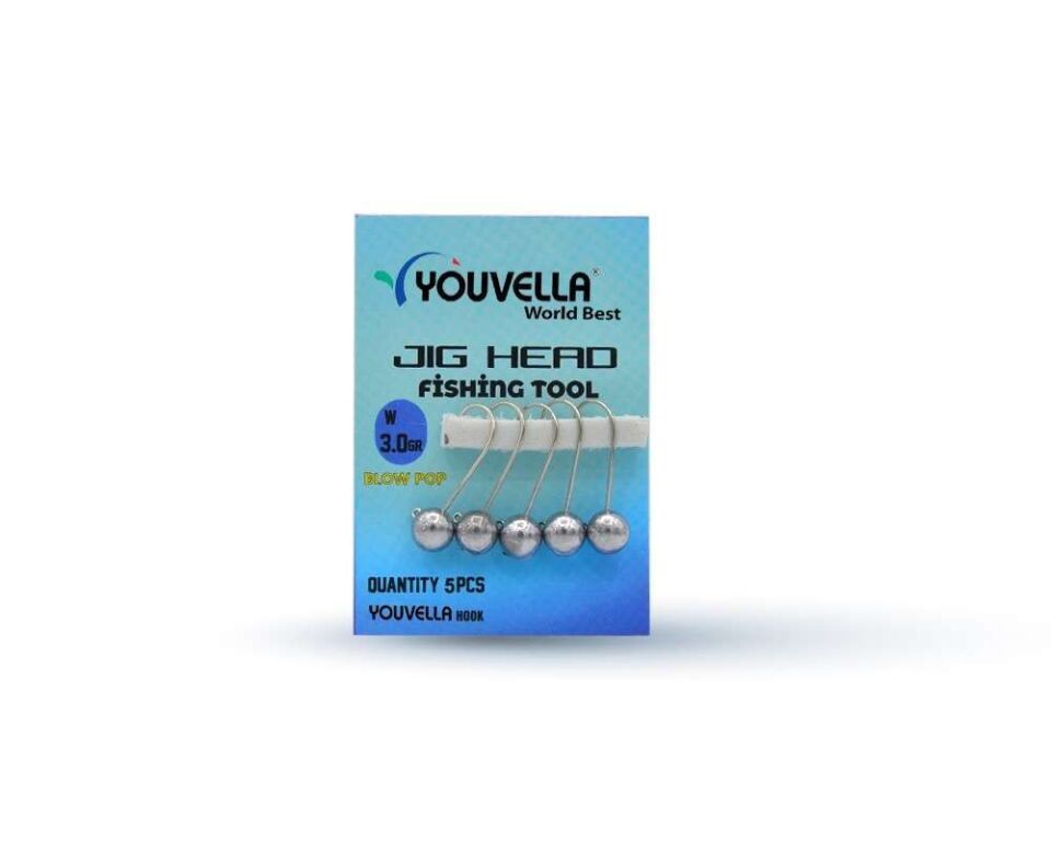 Youvella 6398 Jig Head Blow Pop LRF Jig Head 5li Paket Standart - 2 GR