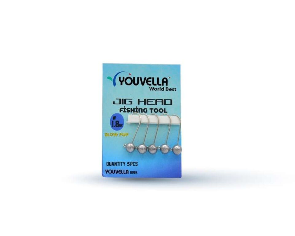Youvella 6398 Jig Head Blow Pop LRF Jig Head 5li Paket Standart - 3 GR