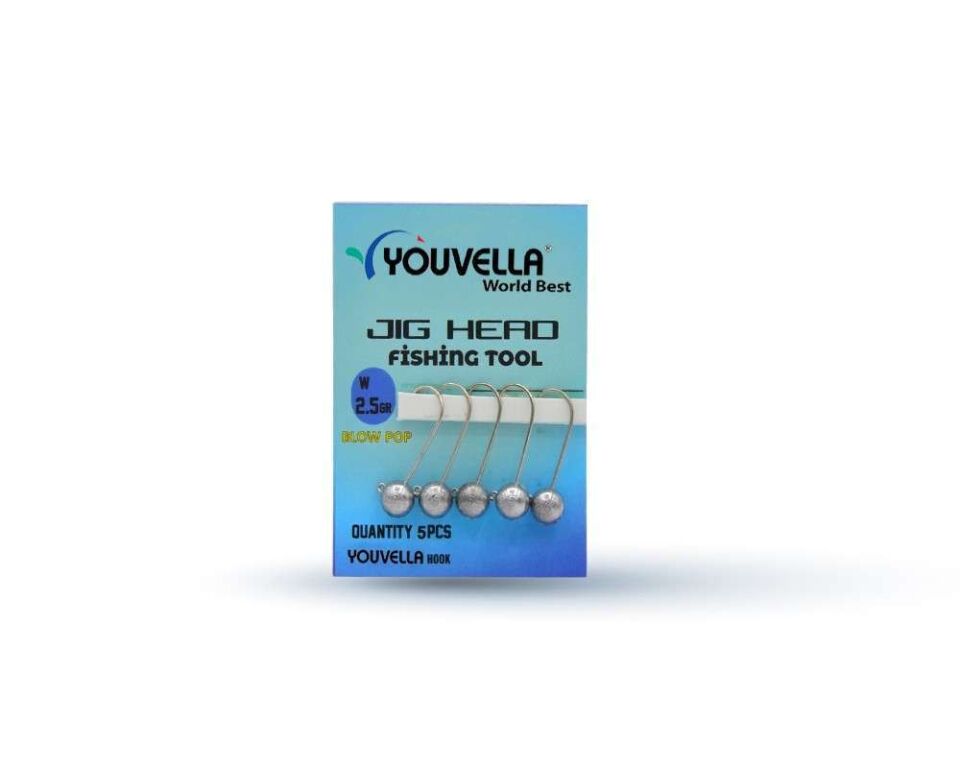 Youvella 6398 Jig Head Blow Pop LRF Jig Head 5li Paket Standart - 3 GR