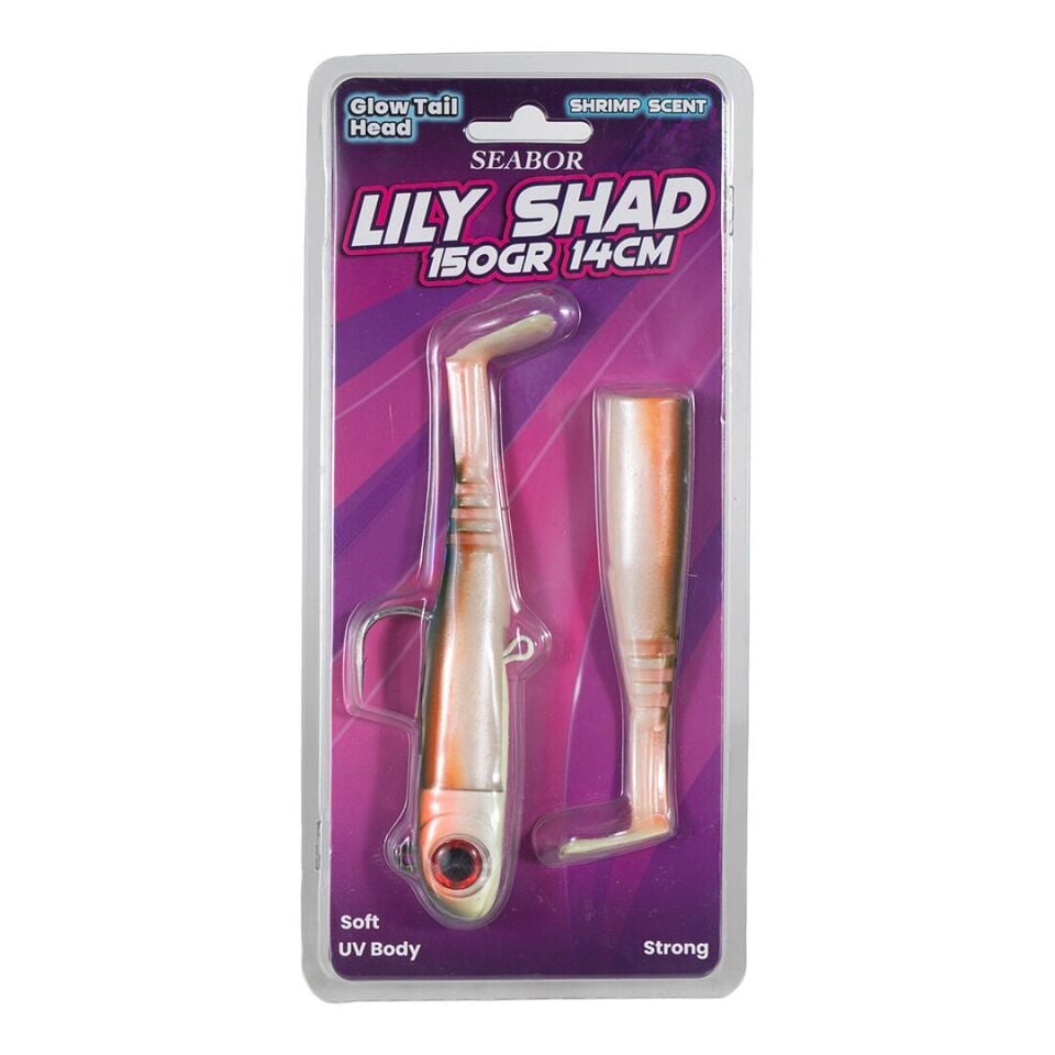 Seabor Lily Shad 100 Gr 12 Cm Silikon Yem