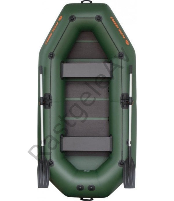 Kolibri K-300CT Ahşap Izgara tabanlı Şişme Bot yeşil