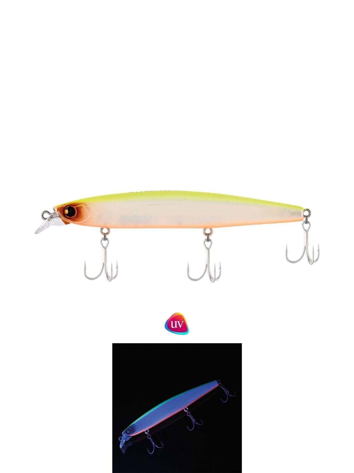 Fujin Gallant 120F 19gr 120mm Floating Maket Balık 126 Chart Back Pearl