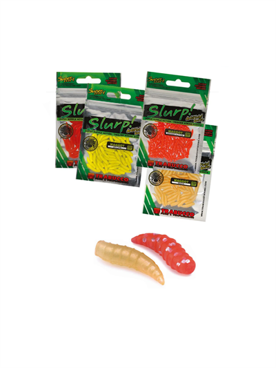 Trabucco Slurp Bait Maggot XL Natural White