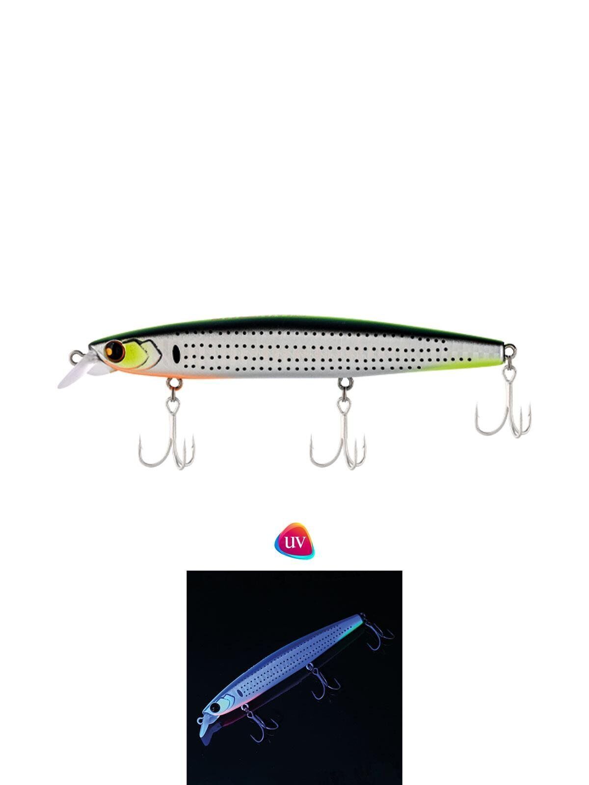 Fujin Gallant 120F 19gr 120mm Floating Maket Balık 258M OR Sky Mullet Matte