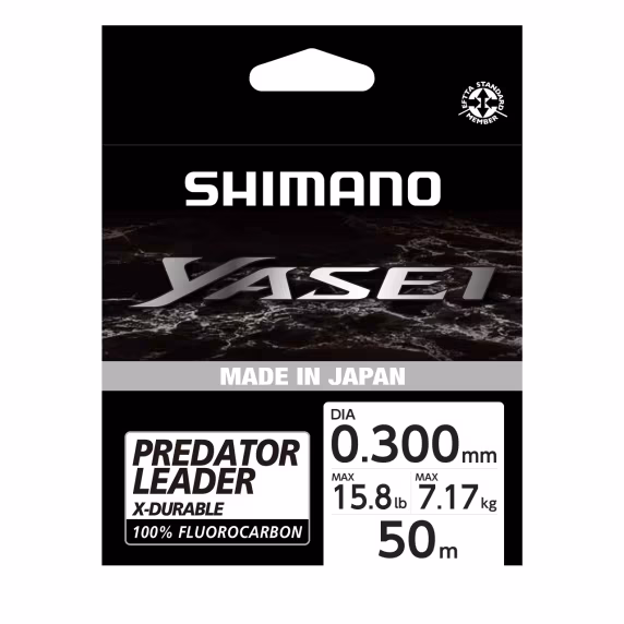 Shimano Misina Yasei Fluorocarbon Lider Misina 50m 0.30mm 7.17kg Gri